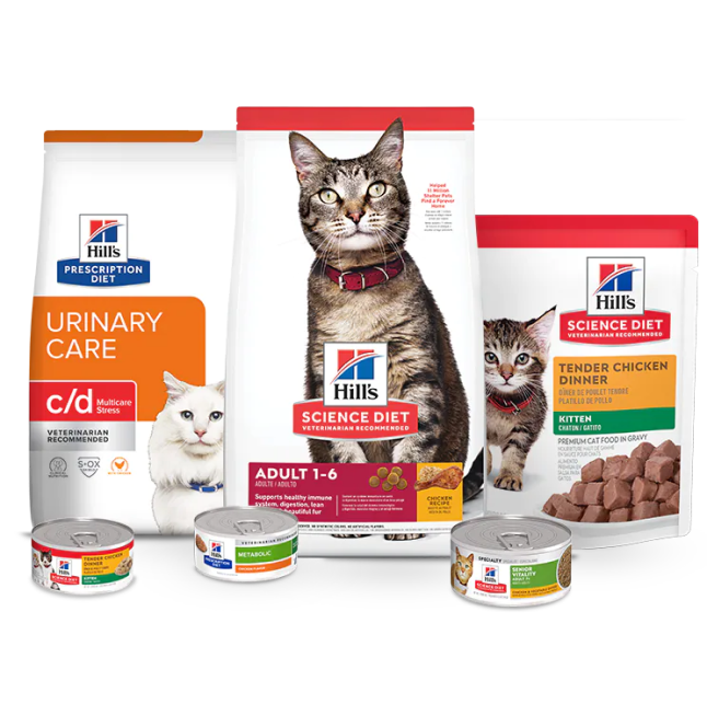 Hills Pet Cat Foods